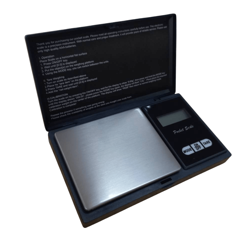 เครื่องชั่งวัตถุดิบขนาดพกพา 100% Chef 130/0001 เริ่มต้น 0.01 กรัม