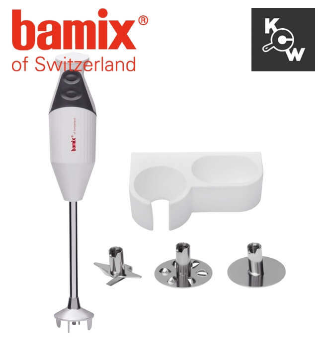 เครื่องปั่นอาหารแบบมือถือ Bamix Switzerland G200 MA0173-G200 200W สีขาว