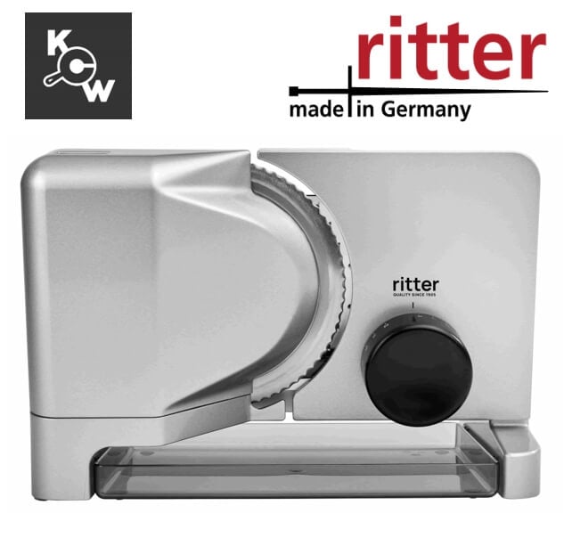 เครื่องสไลด์ขนมปังแบบมอเตอร์ Ritterwerk Arcus 3 65 วัตต์ (515.023) สีเงิน