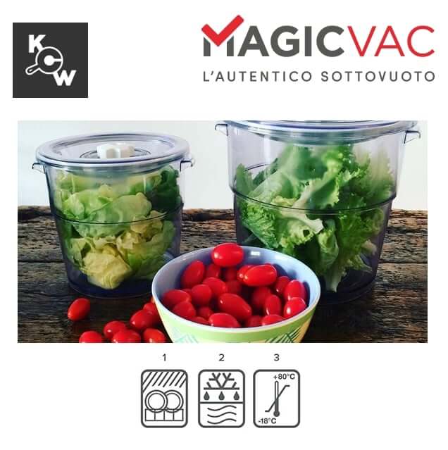 ถังเก็บสูญญากาศ MagicVac ACO1073 สี่เหลี่ยม ขนาด 2.5 ลิตร