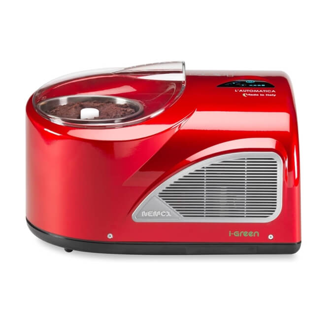 เครื่องทำไอศกรีมเจลาโต้ Nemox NXT1 Automatic MA2929 I-Green 150วัตต์ สีแดง