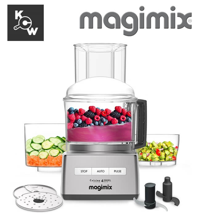 เครื่องบดสับอาหาร Magimix 18471F MA0874-SA CS4200XL สีเงิน