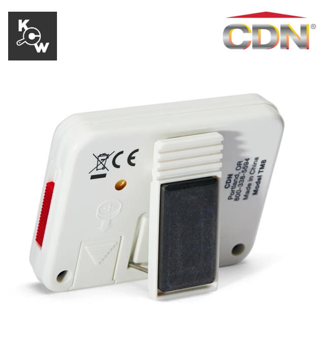 นาฬิกาจับเวลาดิจิตอลมัลติทาสก์ CDN TM8 สีขาว