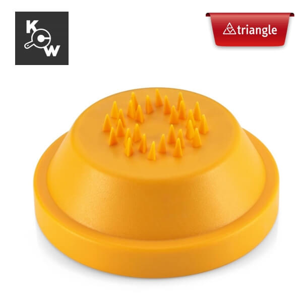 คัตเตอร์ตัดเส้นแบบเกลียวสเตนเลส Triangle 501010702 สีดำเหลือง
