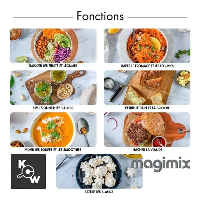 เครื่องบดสับอาหาร Magimix 18471F MA0874-SA CS4200XL สีเงิน