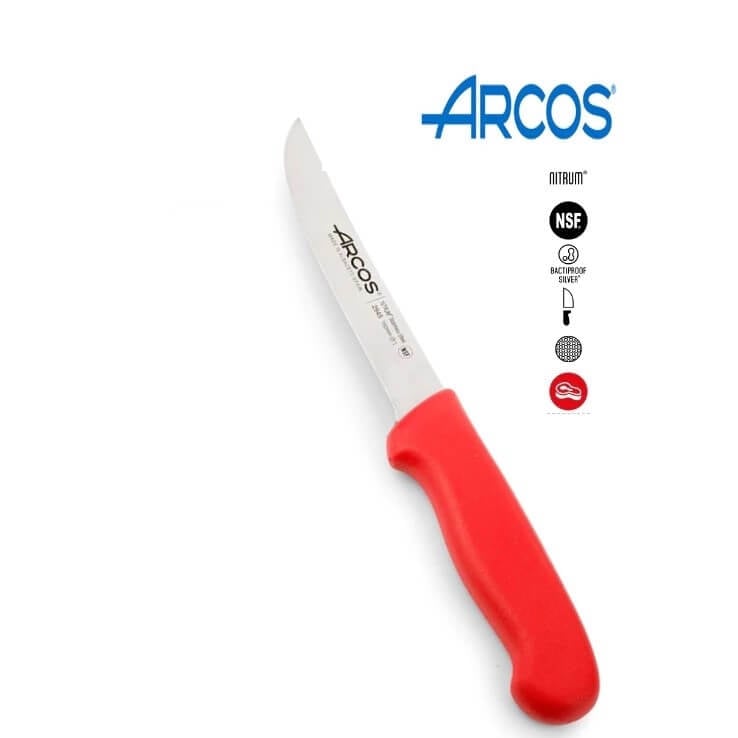 มีดแล่เนื้อ Arcos 294522 ขนาด 16 ซม. สีแดง