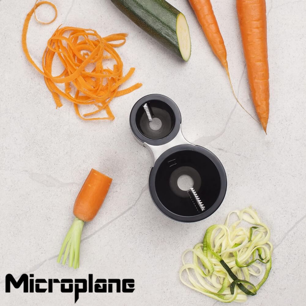 ที่ตัดผักแบบเกลียว 2 ขนาด Microplane 6755 สีเขียว
