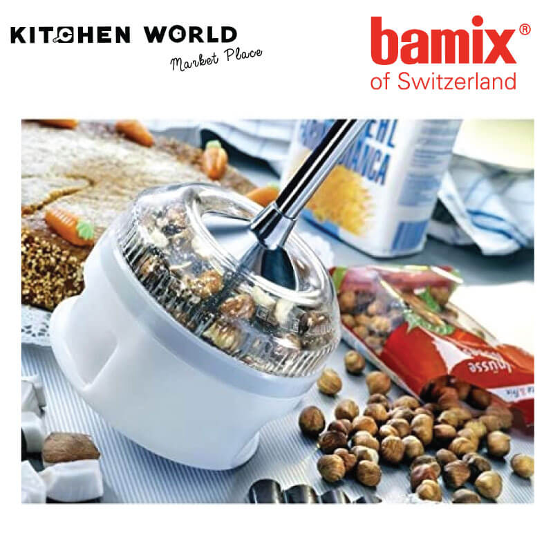 เครื่องปั่นอาหารแบบมือถือ Bamix Switzerland  G200 MA0173-G200BK 200W สีดำ