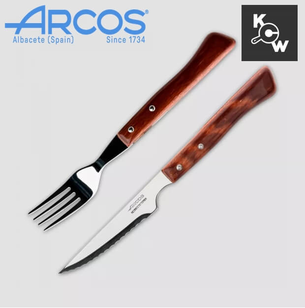 ชุดมีดและส้อมสเต็ก Arcos 377700 เช็ต 6 คู่