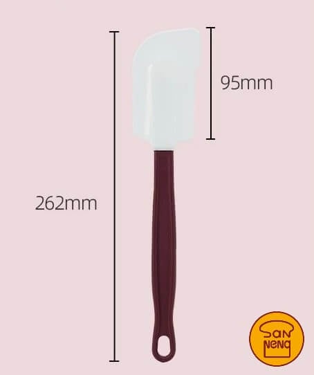 ไม้พายซิลิโคนทนความร้อน Sanneng SN4757 ขนาด 26 ซม.