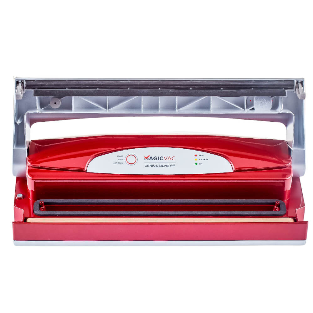 เครื่องซีลสูญญากาศ MagicVac V402PK3 Genius สีเงินแดง