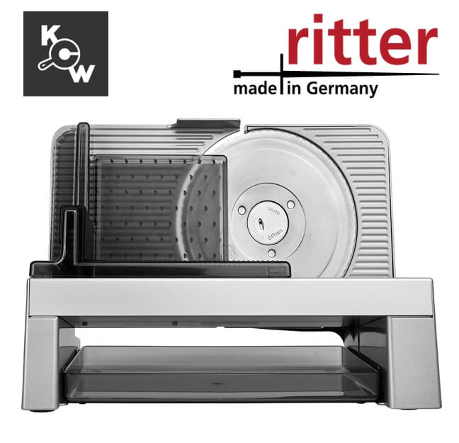 เครื่องสไลด์ขนมปังแบบมอเตอร์ Ritterwerk Arcus 3 65 วัตต์ (515.023) สีเงิน