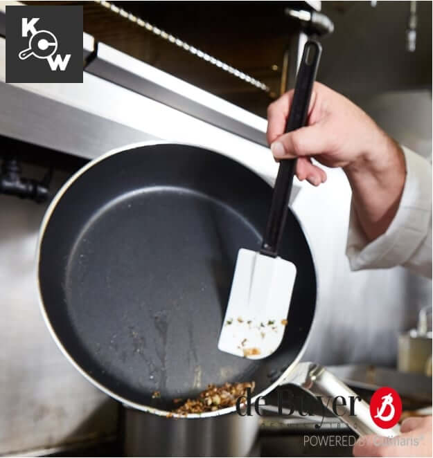 สปาตูล่าซิลิโคนทนความร้อน de buyer 4740.24N สูงสุด +260°C ยาว 25ซม