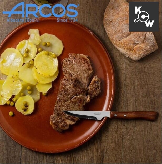 ชุดมีดและส้อมสเต็ก Arcos 377700 เช็ต 6 คู่
