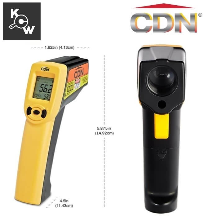 เครื่องวัดอุณหภูมิแบบปืนอินฟราเรด CDN IN1022