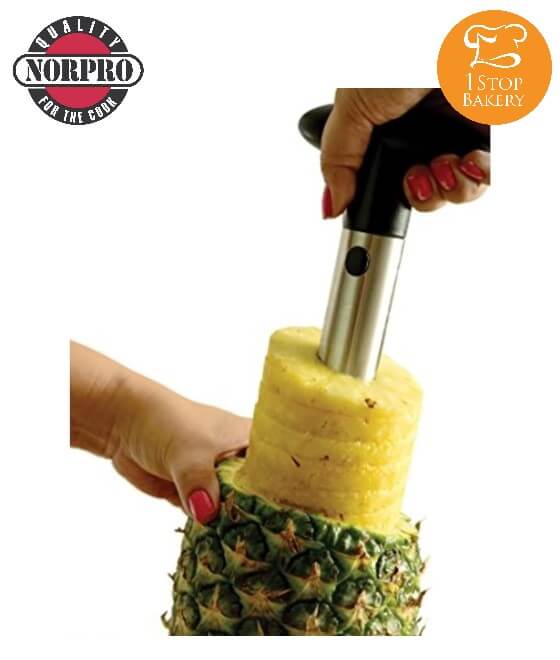 ที่คว้านแกนสับปะรดสเตนเลส Norpro 5132 ขนาด 24 ซม.