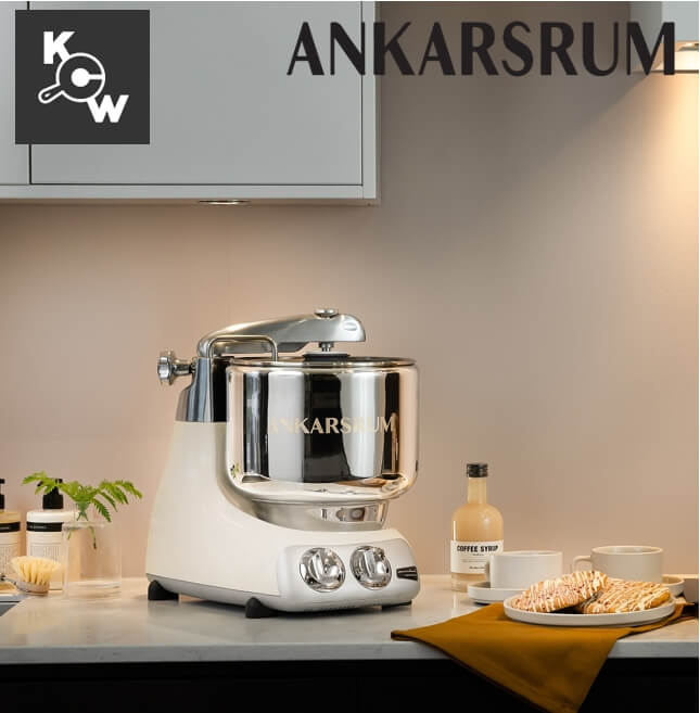 เครื่องนวดแป้งขนมปัง Ankarsrum Assistent AKM6230LC 7 ลิตร 1500 วัตต์ สีครีม_8