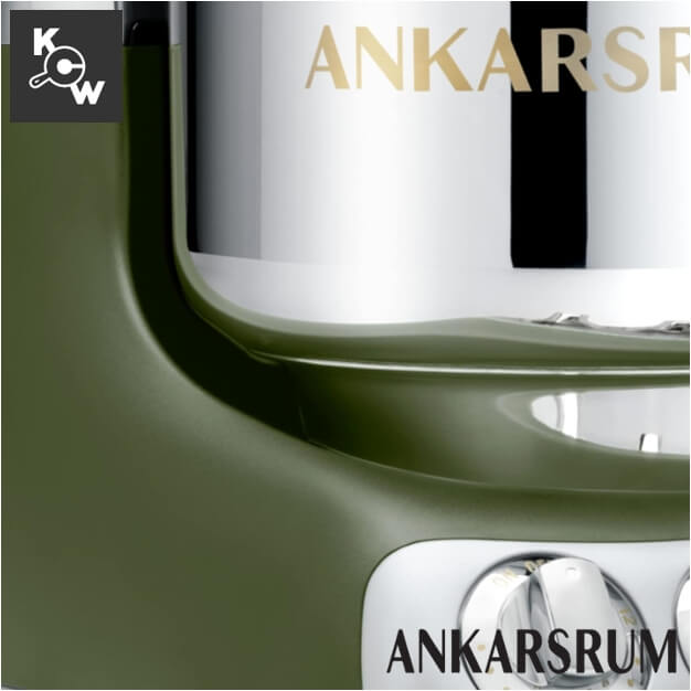 เครื่องนวดแป้งขนมปัง Ankarsrum Assistent AKM6230OG 7 ลิตร 1500 วัตต์ สีเขียวมะกอก_8