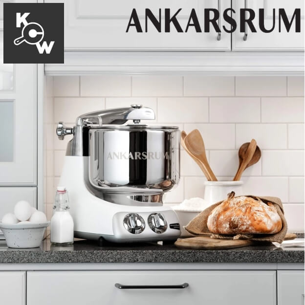 เครื่องนวดแป้งขนมปัง Ankarsrum Assistent AKM6230GW 7 ลิตร 1500 วัตต์ สีขาวมันวาว_9