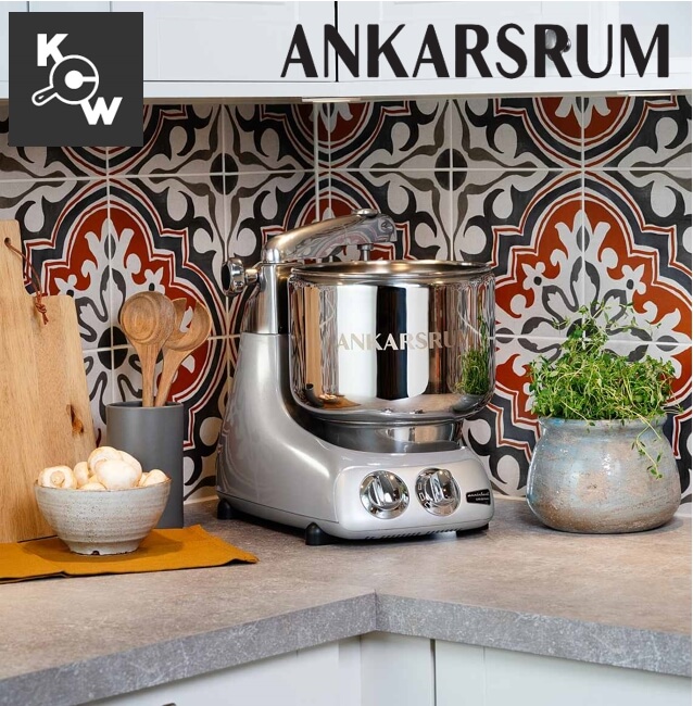 เครื่องนวดแป้งขนมปัง Ankarsrum Assistent AKM6230JS 7 ลิตร 1500 วัตต์ สีจูบิลี่ซิลเวอร์_9