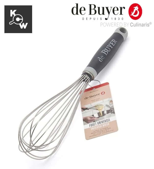 ตะกร้อตีไข่สแตนเลส de buyer 2610.20 ยาว 20 ซม.