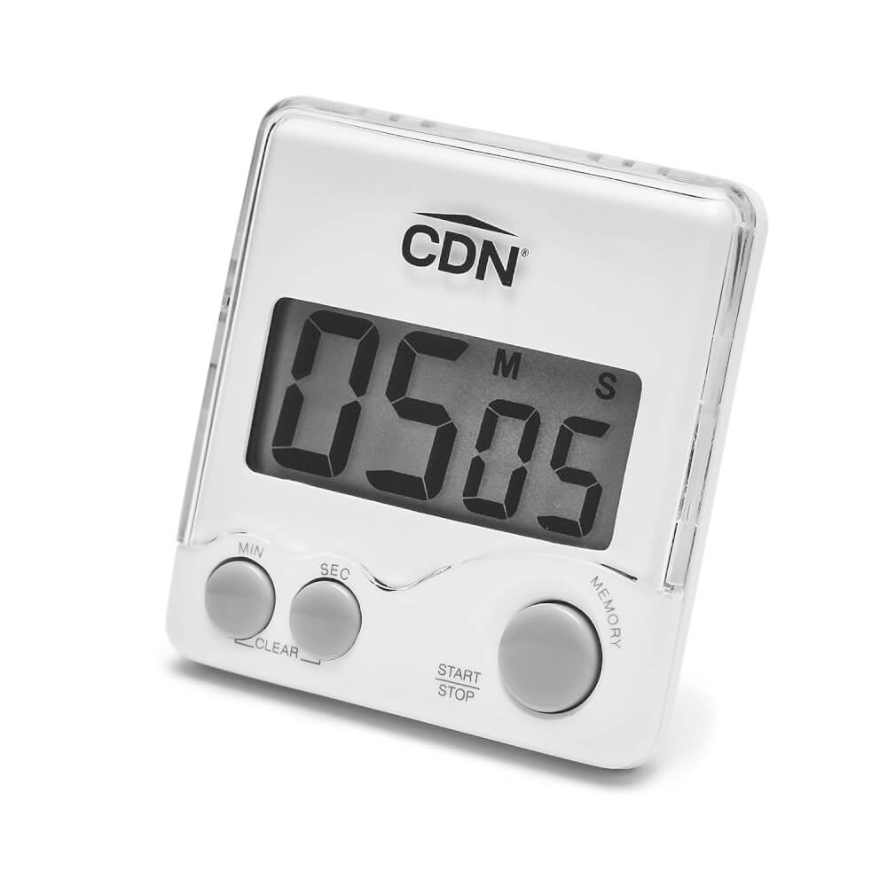 นาฬิกาปลุกจับเวลา CDN TM7-W สีขาว
