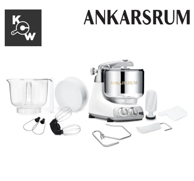 เครื่องนวดแป้งขนมปัง Ankarsrum Assistent AKM6230GW 7 ลิตร 1500 วัตต์ สีขาวมันวาว_12