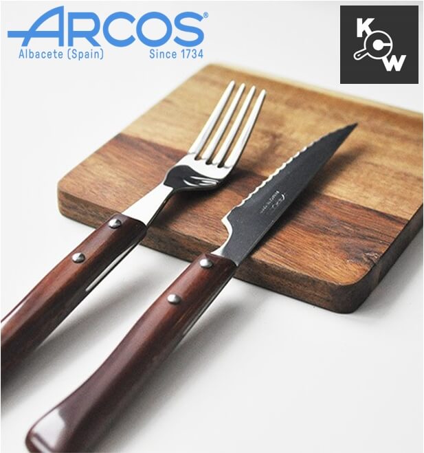ชุดมีดและส้อมสเต็ก Arcos 377700 เช็ต 6 คู่