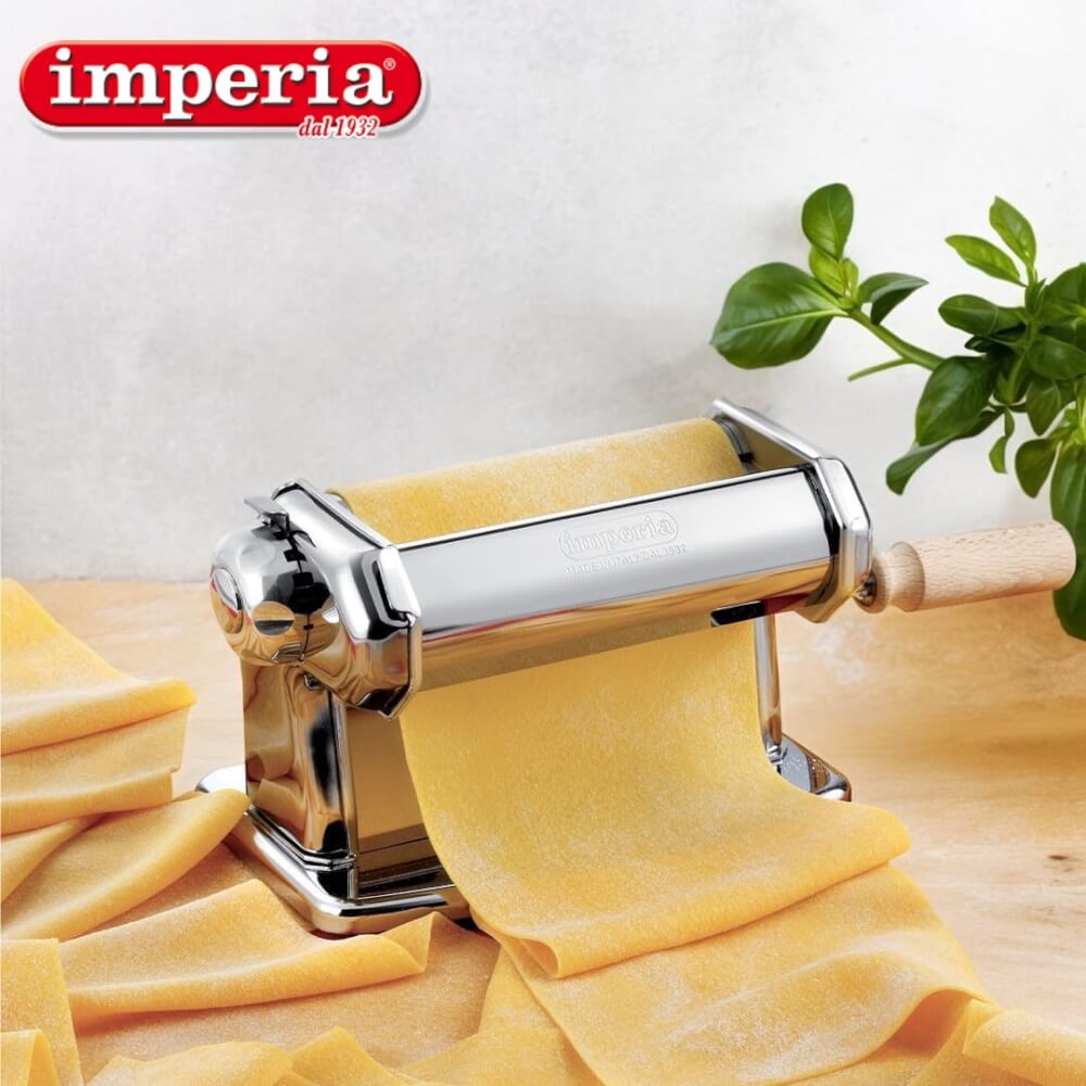 เครื่องทำเส้นพาสต้าสดแบบแมนนวล Imperia 4162 MM0537 รุ่นคลาสสิกแบบเรียบ