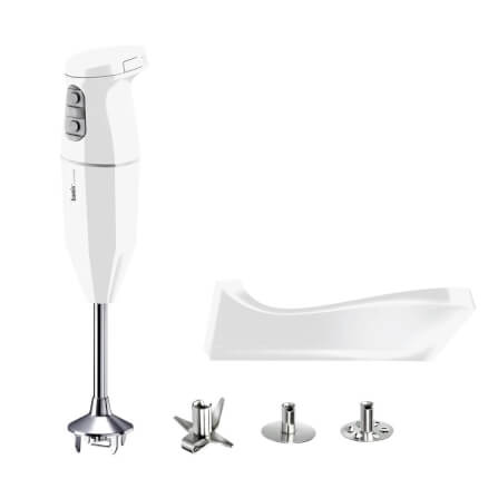 เครื่องปั่นอาหารแบบมือถือไร้สาย Bamix Switzerland Cordless PRO MA2934 สีขาว_0