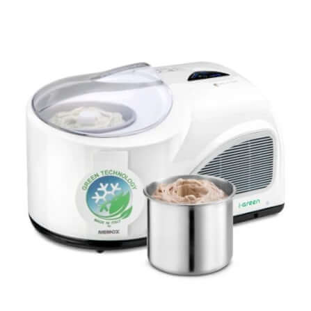 เครื่องทำไอศกรีมเจลาโต้ Nemox NXT1 Automatic MA2927 I-Green 150วัตต์ สีขาว_0