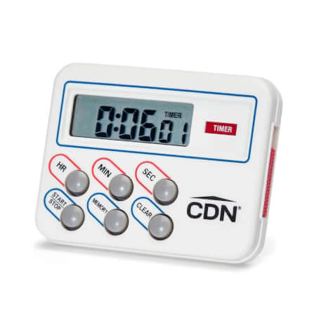 นาฬิกาจับเวลาดิจิตอลมัลติทาสก์ CDN TM8 สีขาว_0