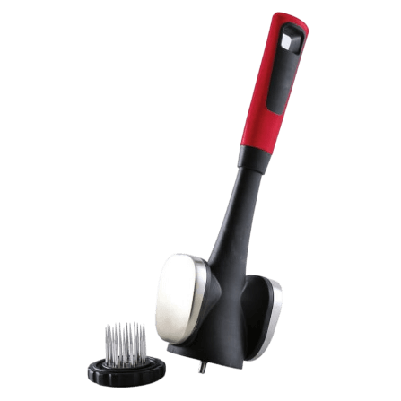 ที่ทุบเนื้อสแตนเลส 3 หัว Norpro 7036 สีแดงดำ_0