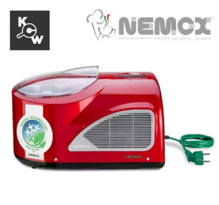 เครื่องทำไอศกรีมเจลาโต้ Nemox NXT1 Automatic MA2929 I-Green 150วัตต์ สีแดง_10