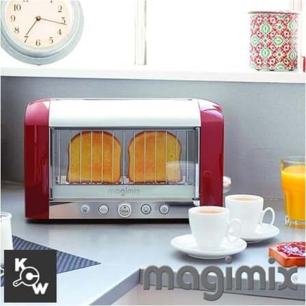เครื่องปิ้งขนมปัง Magimix MA2306-RE Vision 11540 สีแดง_10