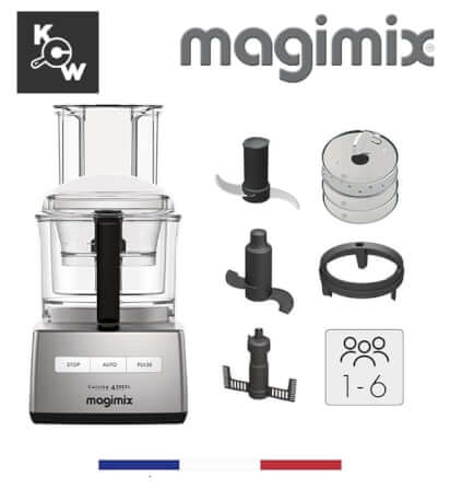เครื่องบดสับอาหาร Magimix 18471F MA0874-SA CS4200XL สีเงิน_2