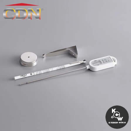 เทอร์โมมิเตอร์ก้านยาวกันน้ำ CDN PT2130-450L ขนาด 20 ซม._2