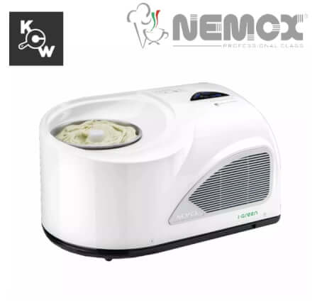 เครื่องทำไอศกรีมเจลาโต้ Nemox NXT1 Automatic MA2927 I-Green 150วัตต์ สีขาว_3