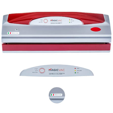 เครื่องซีลสูญญากาศ MagicVac V402PK3 Genius สีเงินแดง_3
