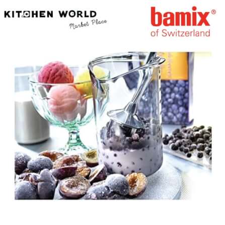 เครื่องปั่นอาหารแบบมือถือ Bamix Switzerland  G200 MA0173-G200BK 200W สีดำ_4