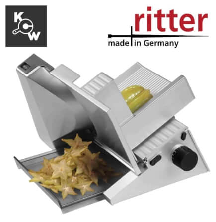 เครื่องสไลด์ขนมปังแบบมอเตอร์ Ritterwerk Amido 3 65 วัตต์ (558.021) สีเงิน_4