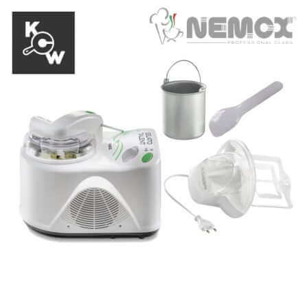 เครื่องทำไอศกรีมเจลาโต้ Nemox Talent MA2928 I-Green 110 วัตต์ สีขาว_4