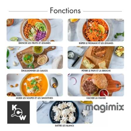 เครื่องบดสับอาหาร Magimix 18471F MA0874-SA CS4200XL สีเงิน_4