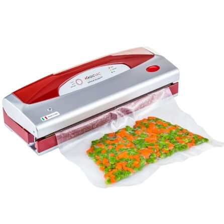 เครื่องซีลสูญญากาศ MagicVac V402PK3 Genius สีเงินแดง_4