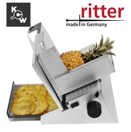 เครื่องสไลด์ขนมปังแบบมอเตอร์ Ritterwerk Amido 3 65 วัตต์ (558.021) สีเงิน_5