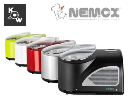 เครื่องทำไอศกรีมเจลาโต้ Nemox NXT1 Automatic MA2929 I-Green 150วัตต์ สีแดง_5