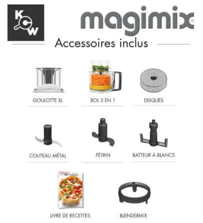 เครื่องบดสับอาหาร Magimix 18471F MA0874-SA CS4200XL สีเงิน_5