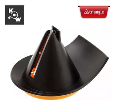 คัตเตอร์ตัดเส้นแบบเกลียวสเตนเลส Triangle 501010702 สีดำเหลือง_5
