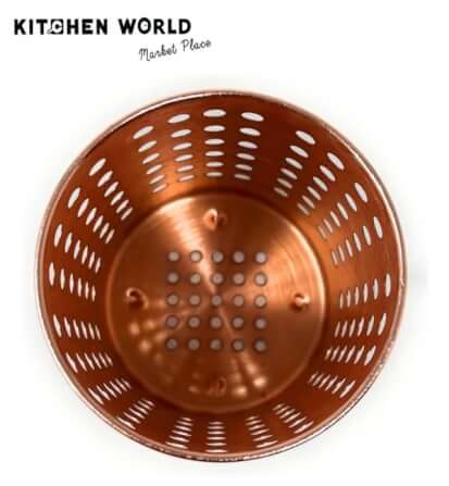 ที่จัดเก็บอุปกรณ์ในครัวช้อนส้อม KCW BW1615-201 สีทองแดง_5