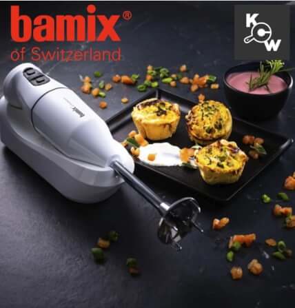 เครื่องปั่นอาหารแบบมือถือไร้สาย Bamix Switzerland Cordless PRO MA2935 สีแดง_5